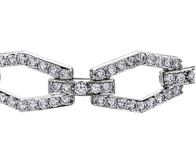 14K White Gold & Palladium Alloy (hypoallergenic) 6.00cttw Canadian Diamond Tennis Bracelet