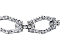 14K White Gold & Palladium Alloy (hypoallergenic) 6.00cttw Canadian Diamond Tennis Bracelet