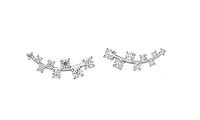 14K White Gold 1.02cttw Canadian Diamond Stud Earrings