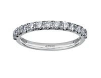 18K White, Yellow, or Rose Gold 0.50-1.50cttw Canadian Diamond Band - / Carat Total
