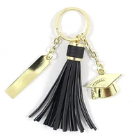 GOLD PLATED AND BLACK GRADUATION KEY - BC7517
