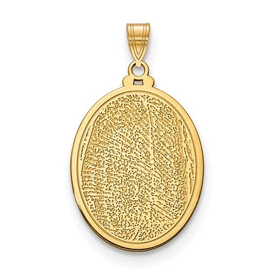 Personalized Fingerprint Pendant - Sterling Silver
