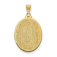 Personalized Fingerprint Pendant - Sterling Silver