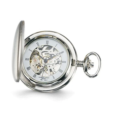 Silver Engravable Pocket Watch