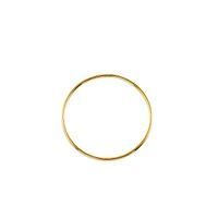 10K Gold 30mm Sleeper/Keeper/Hoop Earrings