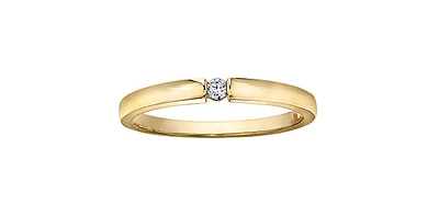 Yellow Gold Diamond Ring