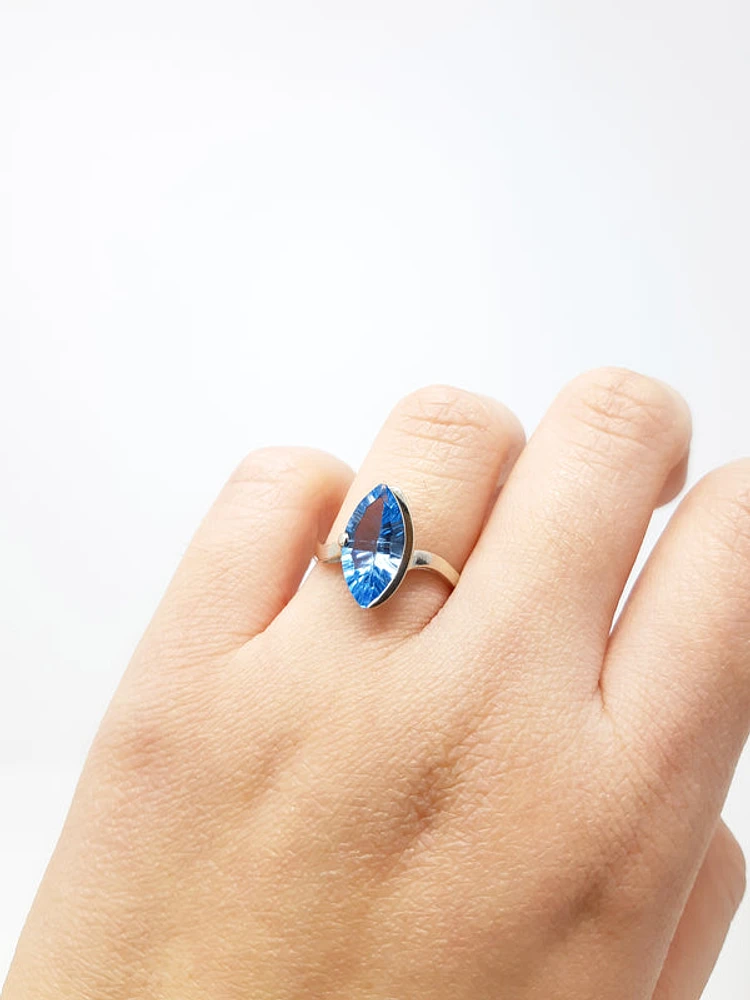 Blue Topaz Ring