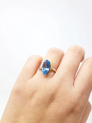 Blue Topaz Ring