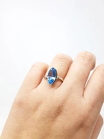 Blue Topaz Ring