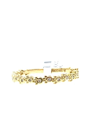 Diamond Paw Print Ring