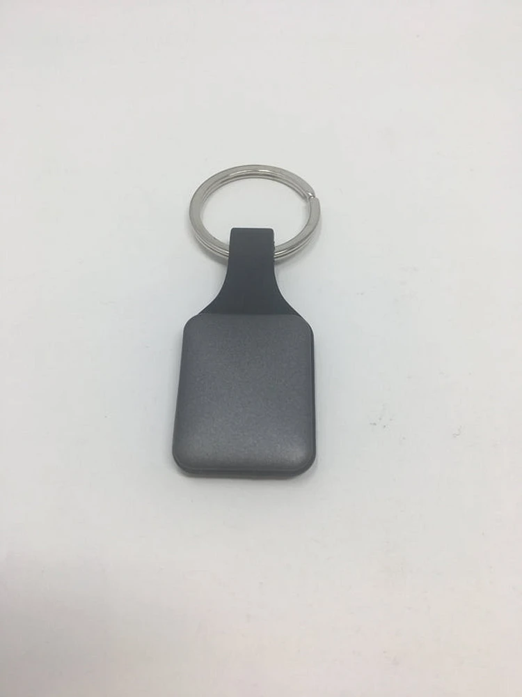 Black Square Key Chain