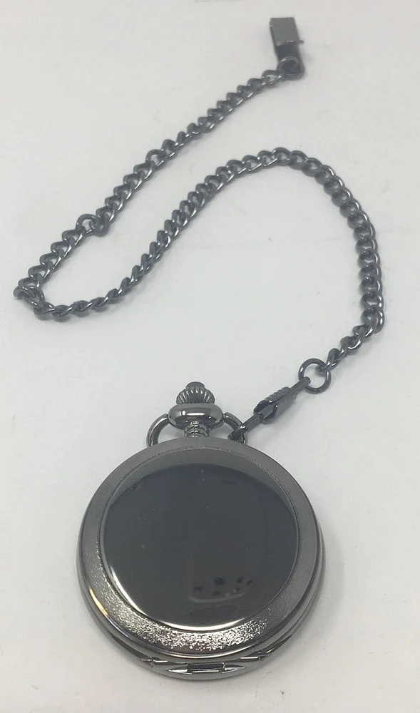 Gun Metal Rose Gold Pocket Watch