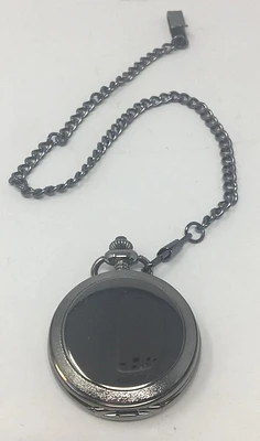 Gun Metal Rose Gold Pocket Watch