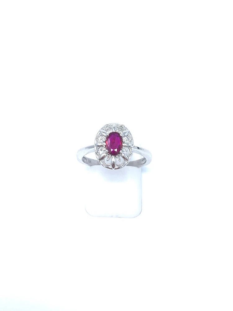 Ruby and Diamond Ring