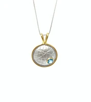 Blue Topaz Pendant