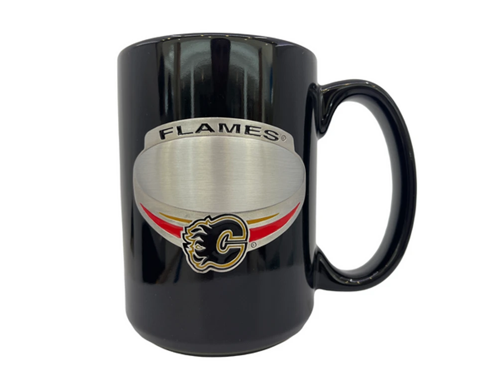 Calgary Flames Engravable Hockey Mug