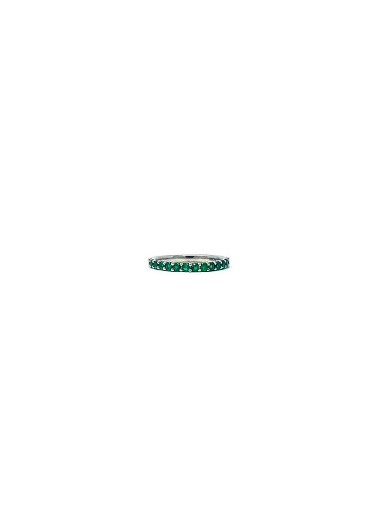 Created Emerald Ring