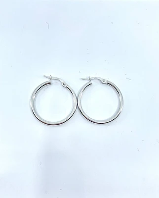 10K White Gold Earrings