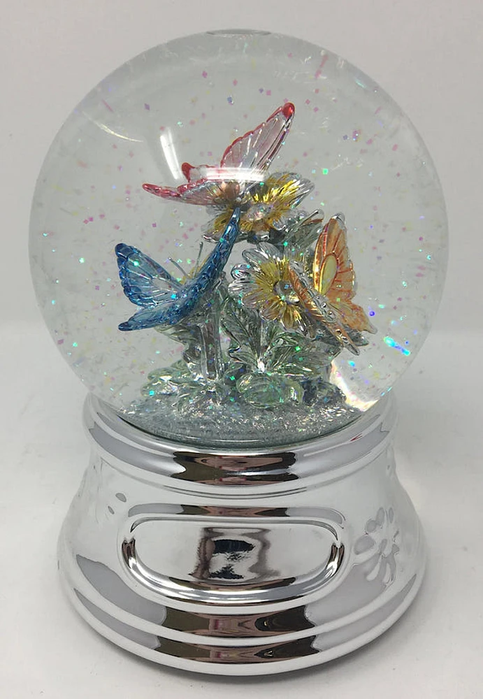Butterflies Water Globe