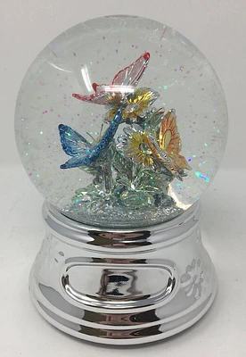 Butterflies Water Globe