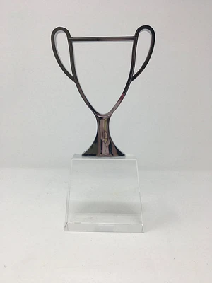 Trophy Outline with Glass Bottom