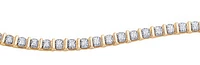 10K Yellow Gold 1.50cttw Diamond Tennis Bracelet, 7" - Yellow Gold