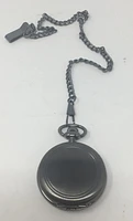 Gun Metal Pocket Watch