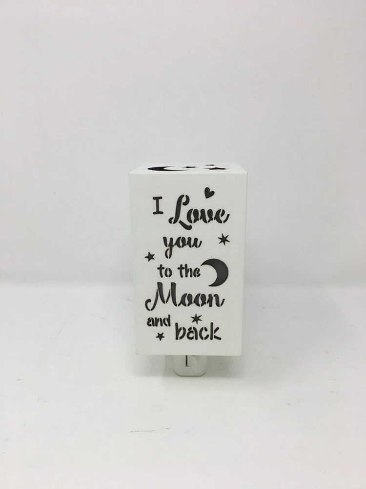 LED Nightlight - Moon & Back
