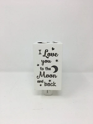 LED Nightlight - Moon & Back
