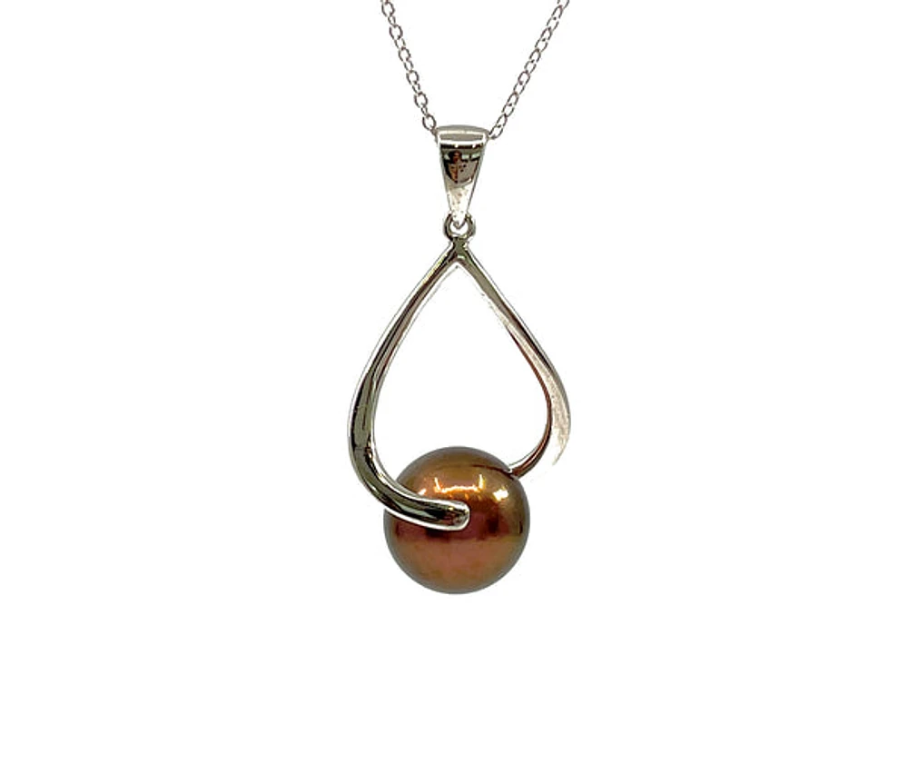 Chocolate Pearl Pendant