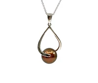 Chocolate Pearl Pendant
