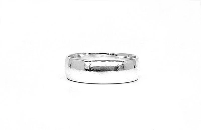 Silver 925 High Polish Plain Band 7mm