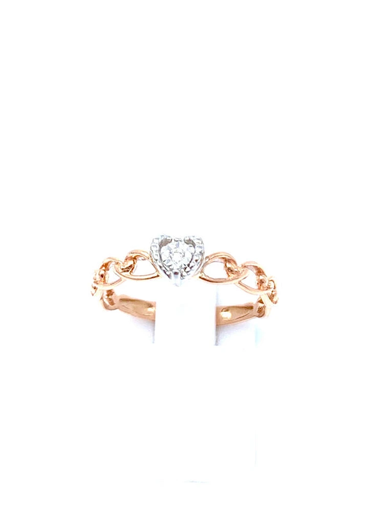 Heart Diamond Ring