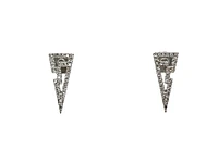 14K White Gold 0.15cttw Diamond Stud Earrings