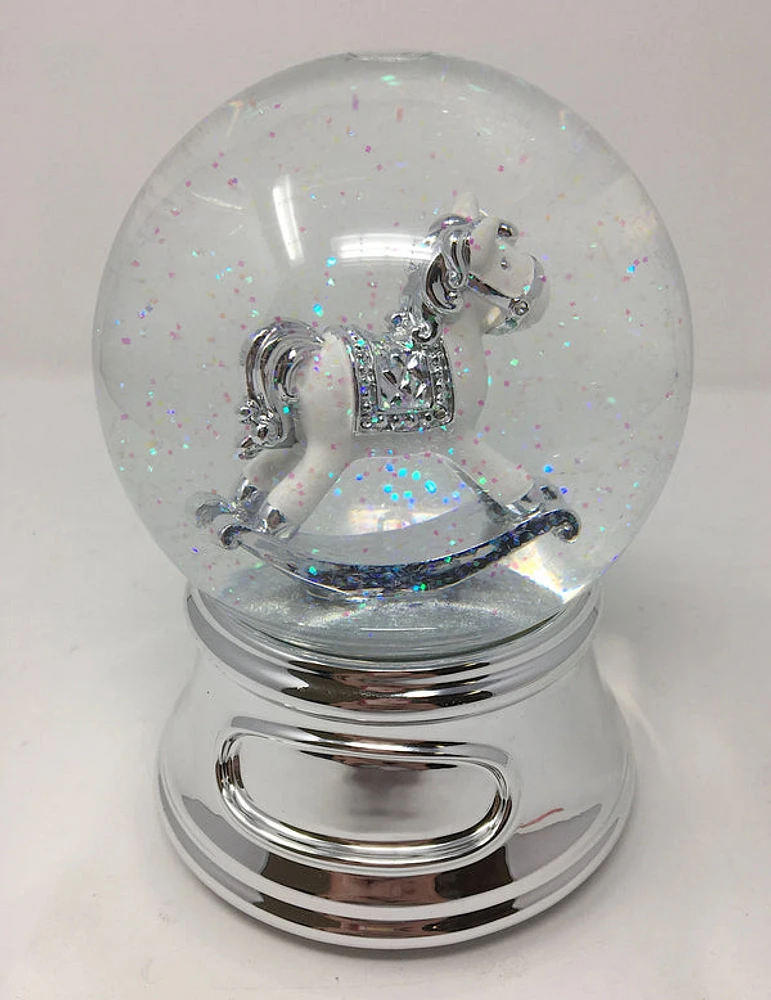 Rocking Horse Water Globe