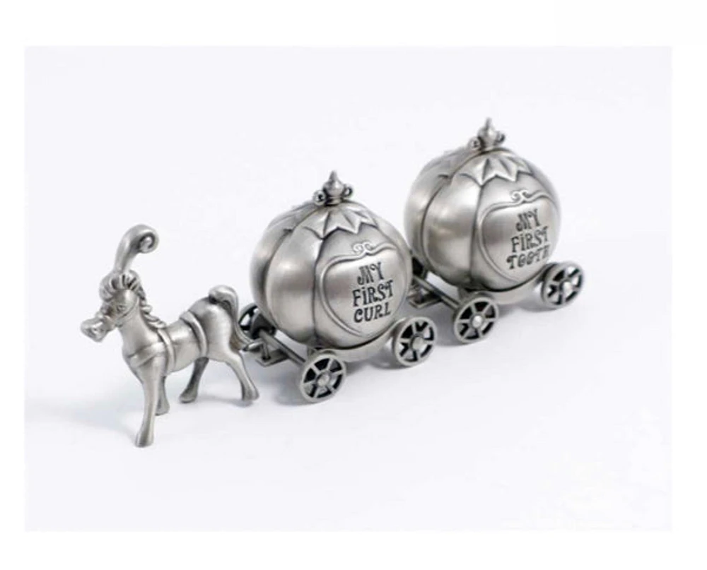 Pewter Pumpkin Tooth and Curl Gift Set