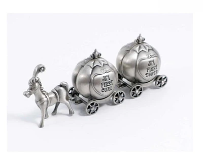 Pewter Pumpkin Tooth and Curl Gift Set