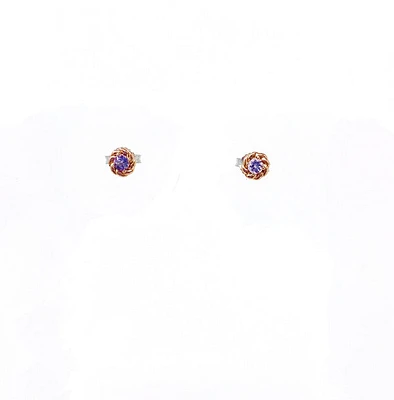 Amethyst earrings