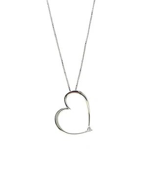 Diamond Silver Necklace