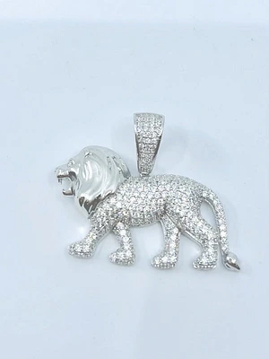 Sterling Silver Lion Charm