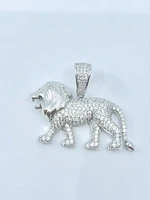 Sterling Silver Lion Charm