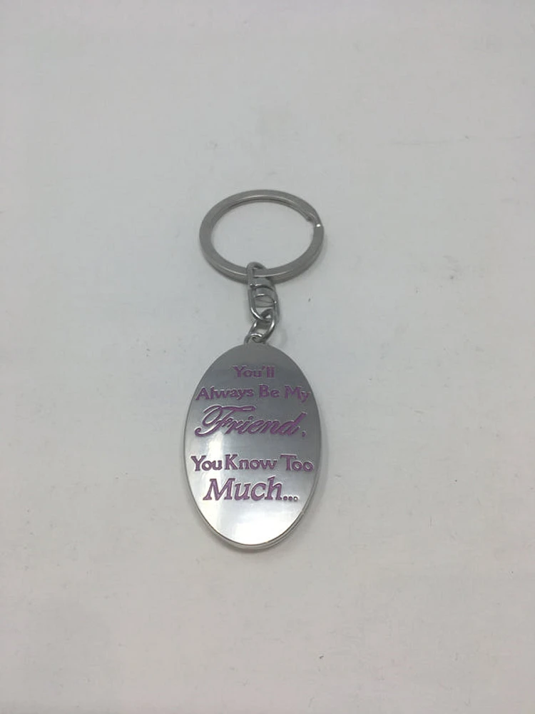 You Know too Much Key Chain