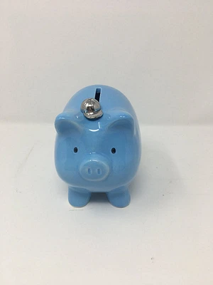 Blue Piggy Bank