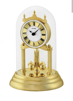 Golden Anniversary Seiko Clock  QHN006GLH