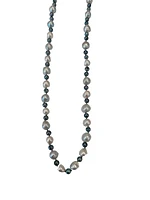 Black & Grey Cultured Pearl Strand - 46"