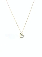 Diamond Pulse Heart Pendant