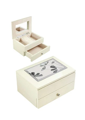 Flower Jewellery Box with Drawer
