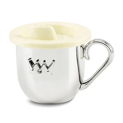 Crown Silver-plated Zinc Alloy Keepsake Sippy Cup