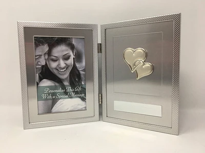 Hinged 4x6 Frame 2 Hearts
