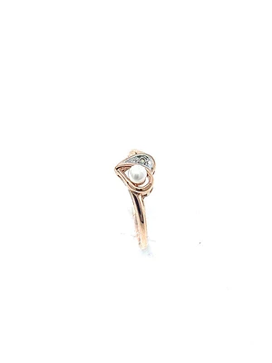 Pearl & Diamond Ring